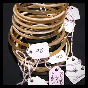 Natural Horn Bangles